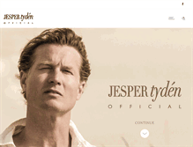 Tablet Screenshot of jespertyden.com